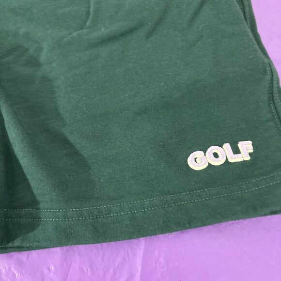 Golf Wang Forest Green Sweatshorts Men’s Small - Picture 2 of 10